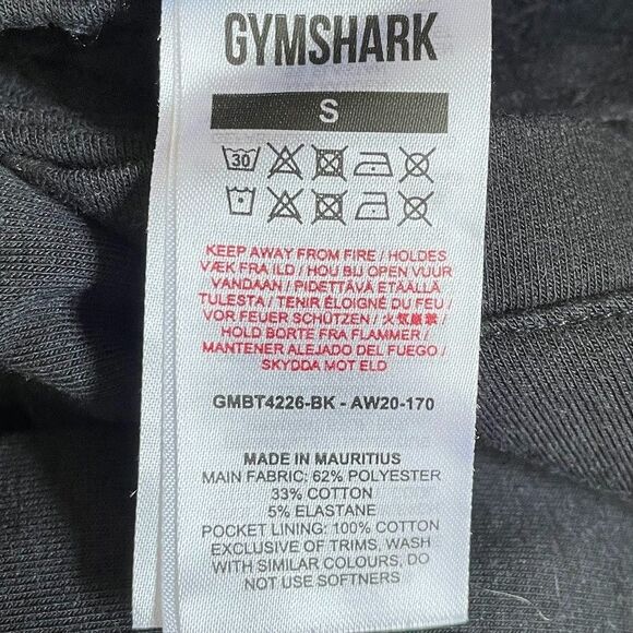Gymshark Knit Joggers Mens Size L Black Zip Ankle Tapered Leg Athletic Pants NEW - Picture 6 of 11